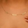 Custom Multiple Name Necklace, Gift for Mom | Trendy Gifts in Sterling Silver