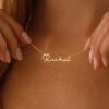 Gold Name Necklace