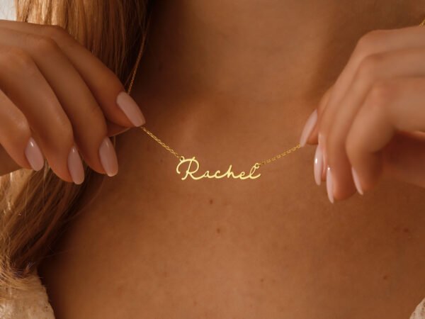 Gold Name Necklace