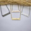 Horizontal Bar Necklace