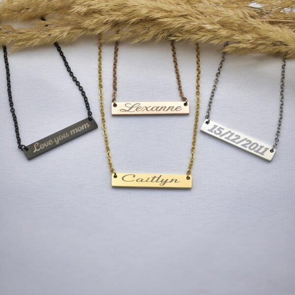 Horizontal Bar Necklace